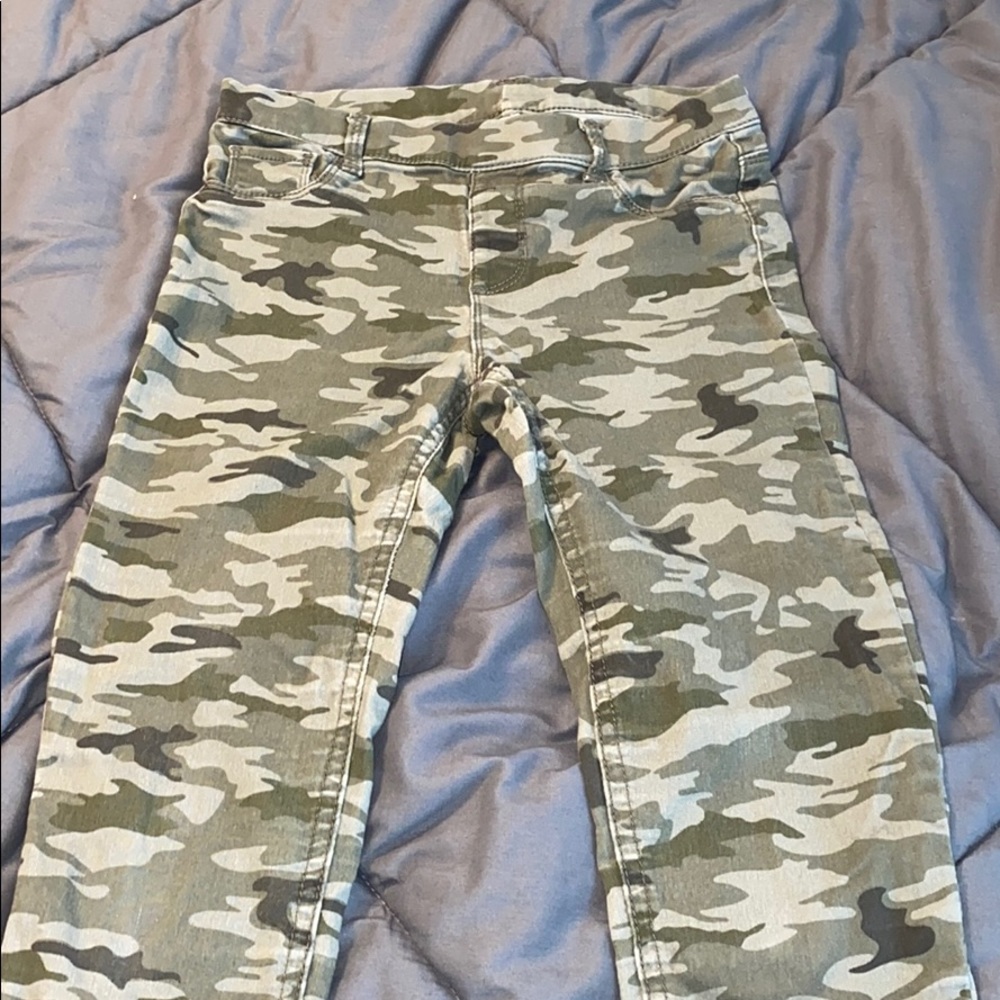 camo jeggings